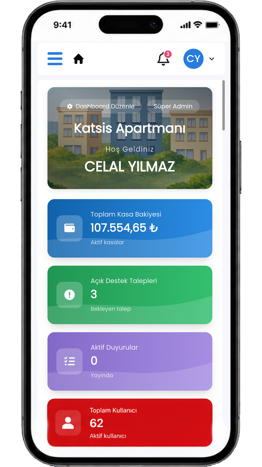 KATSİS mobil uygulama ekran görüntüsü